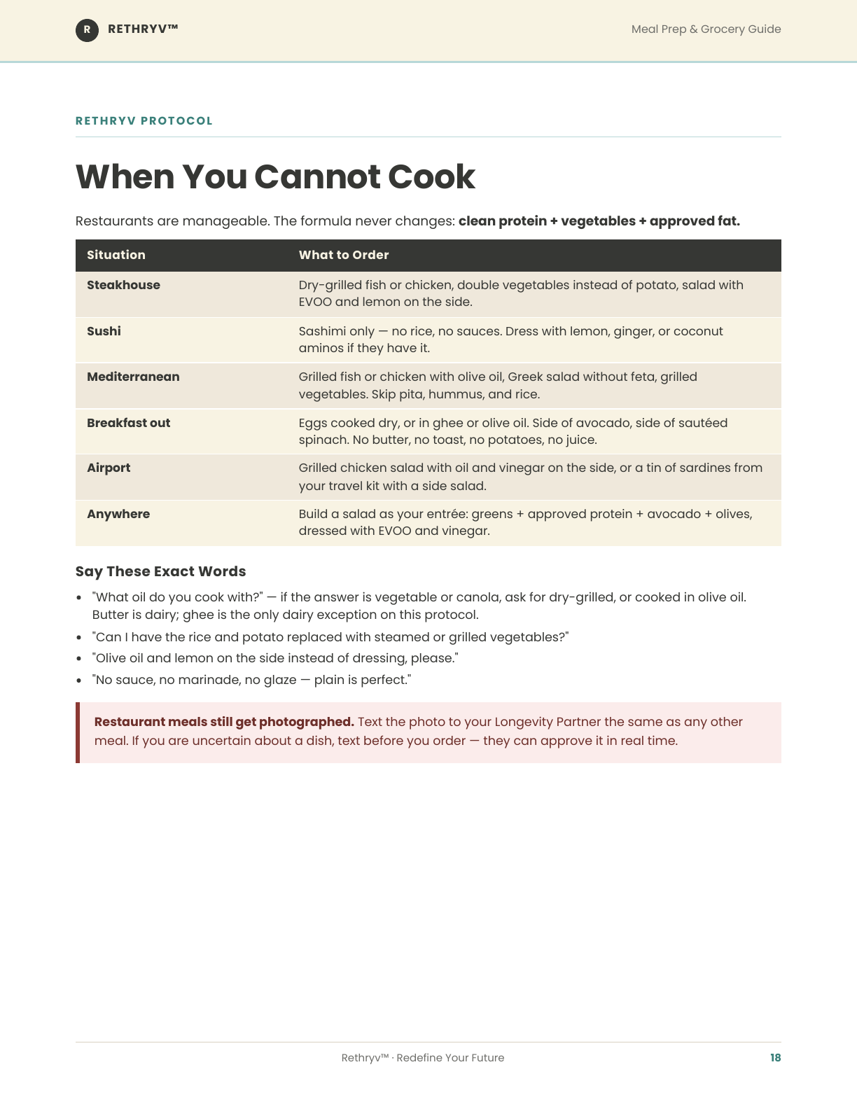 10-Day Reset Meal Prep & Grocery Guide - page 19