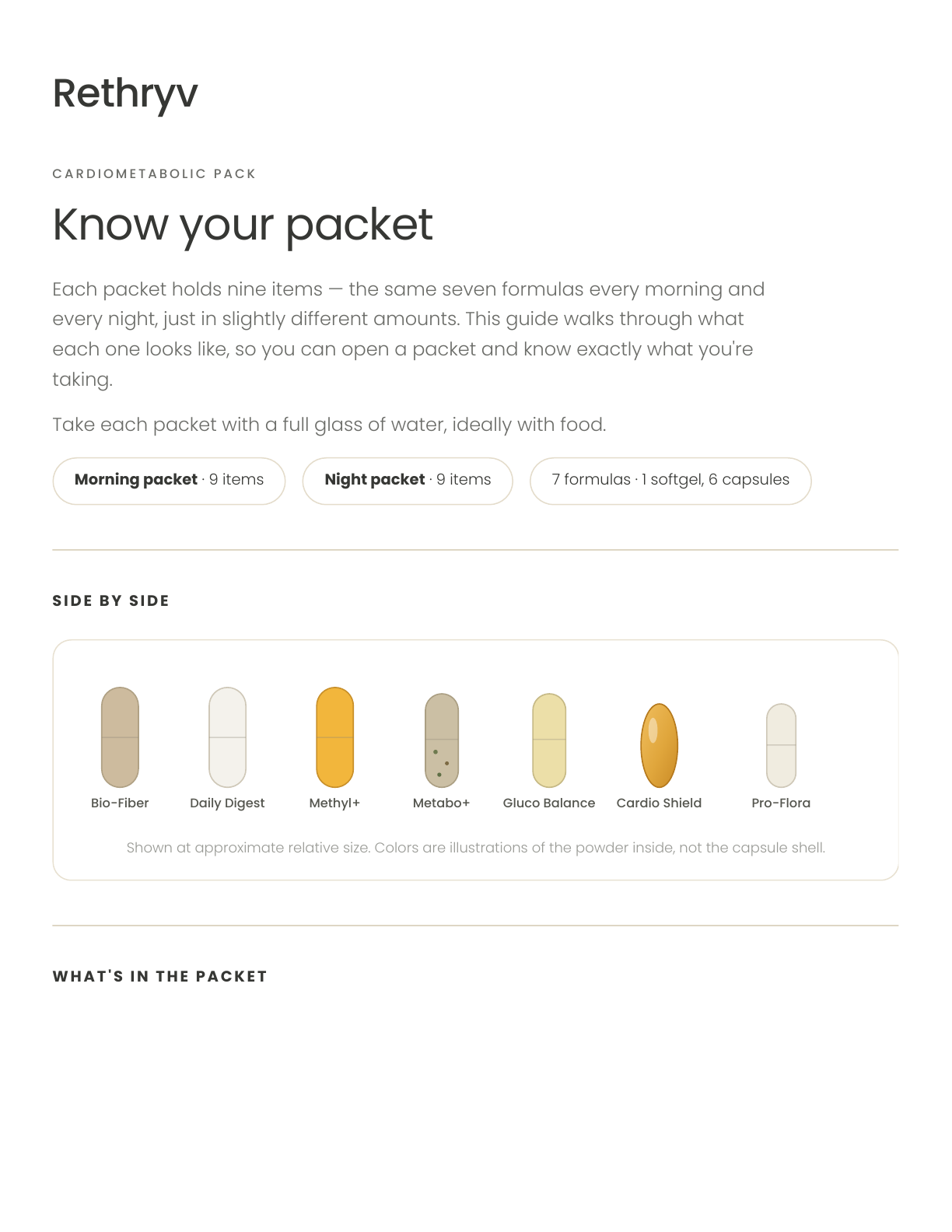 Cardiometabolic Packet Guide - page 1