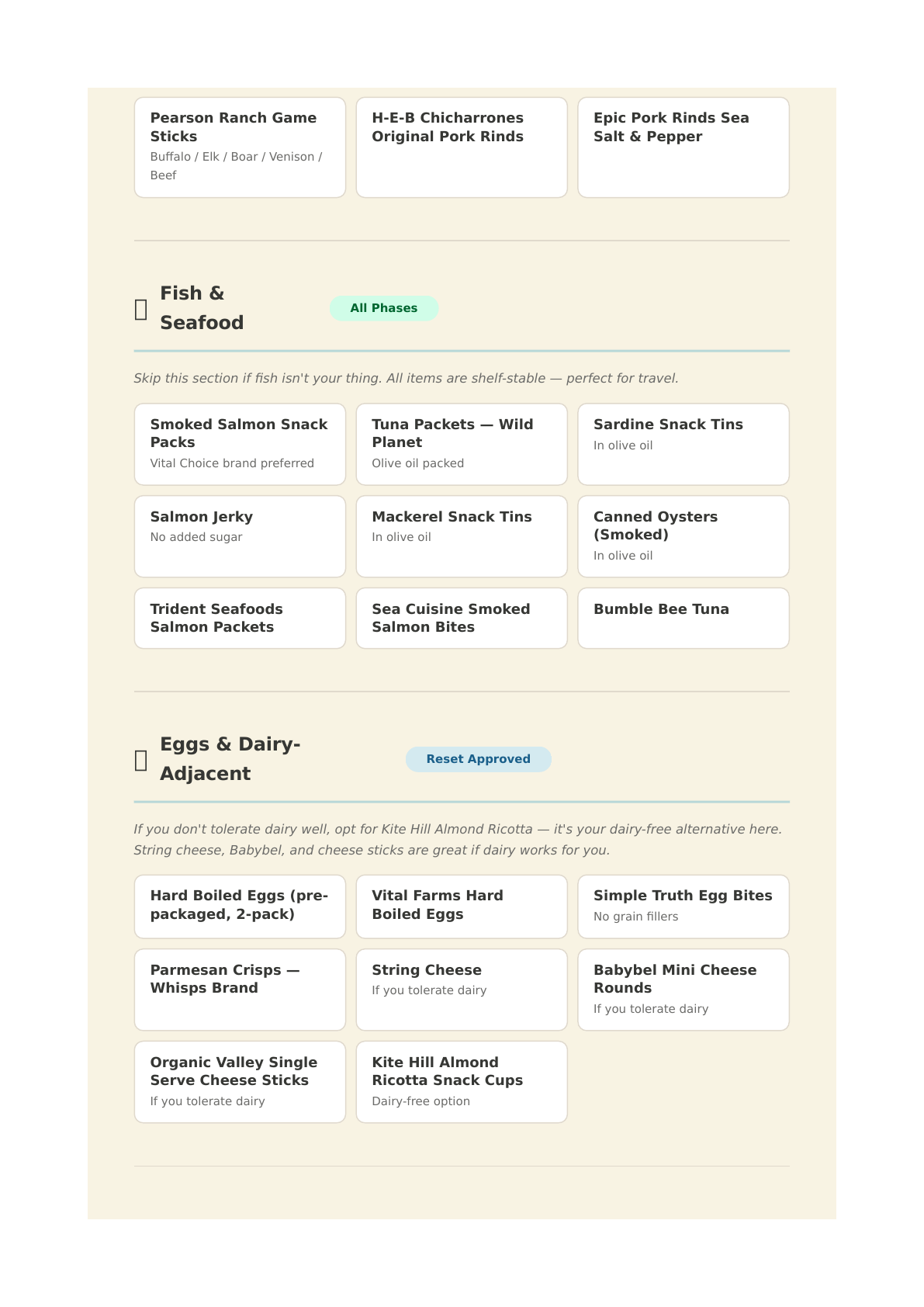 Grab & Go Snack Guide - page 3