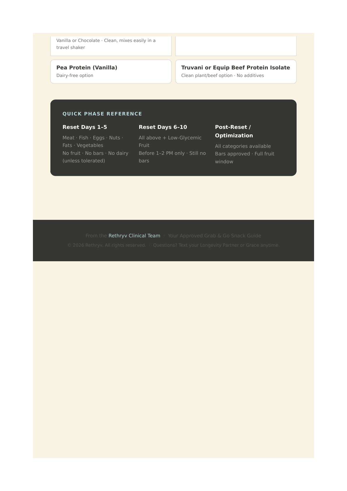 Grab & Go Snack Guide - page 7
